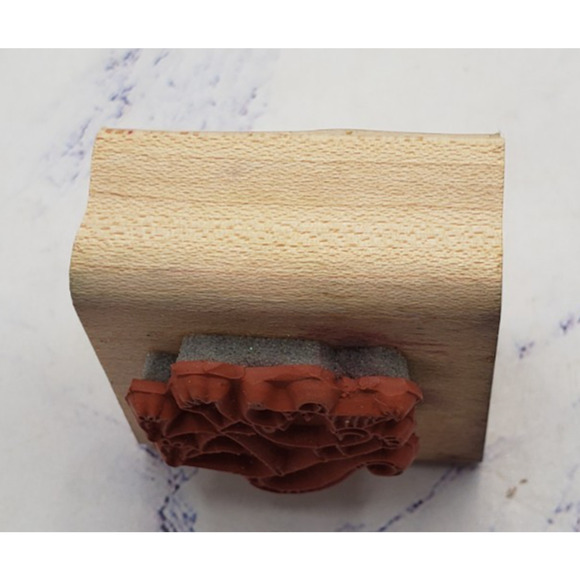 Stampin Up Happy Party Mouse Wood Mounted Rubber Stamp - Picture 3 of 7